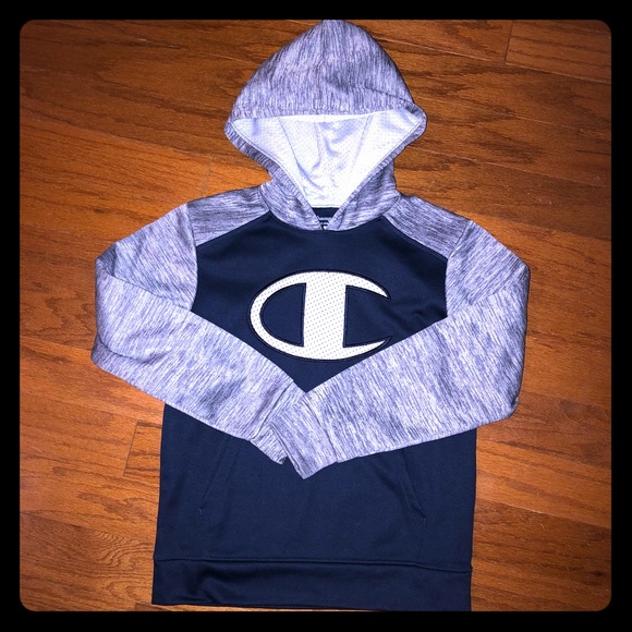 champion sweatsuit kids navy